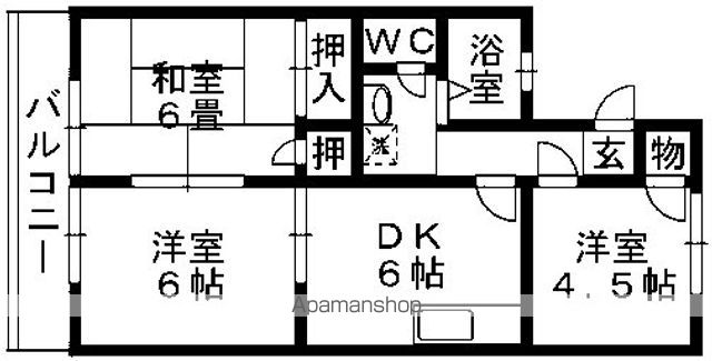 サンボナール小中台の間取り