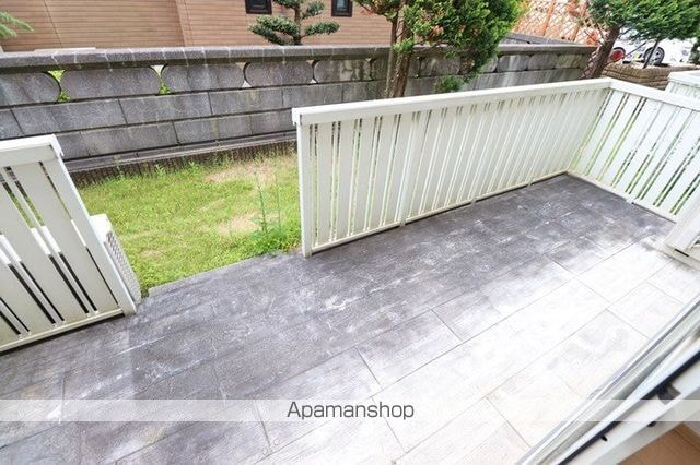ＲＯＹＡＬ　ＧＡＲＤＥＮ　ＣＡＳＡＨＡＲＡ[2DK/53.65m2]のバルコニー