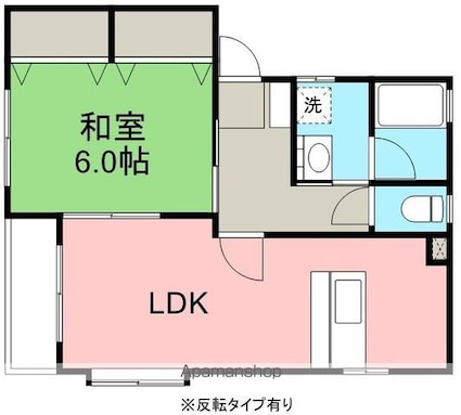 ＰＡＯＫ・Ｙ[1LDK/43.08m2]の間取図