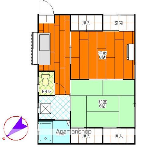 【小宮山住宅（竜王新町）の間取り】