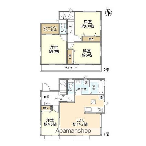 ＫＯＬＥＴ武里０４の間取り