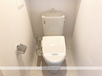 ＤＥＳＩＧＮ　ＳＱＵＡＲＥ　ＡＮ[1K/26.71m2]のトイレ