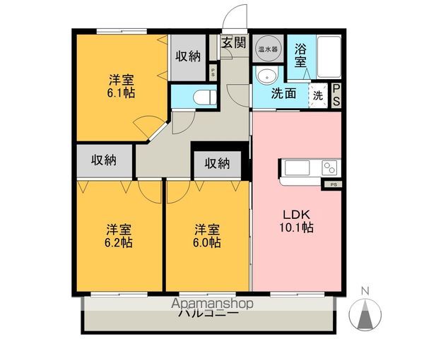 間取り：202025796347