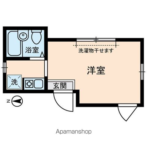 シャンテ小台の間取り写真