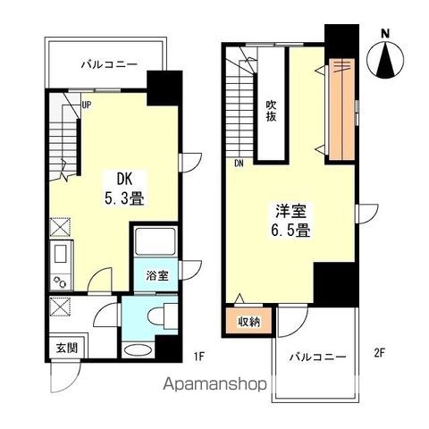 【グランビュー御茶ノ水の間取り】