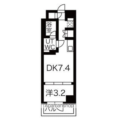 【エルフォルテ東日暮里の間取り】