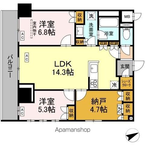 間取り：213144354042