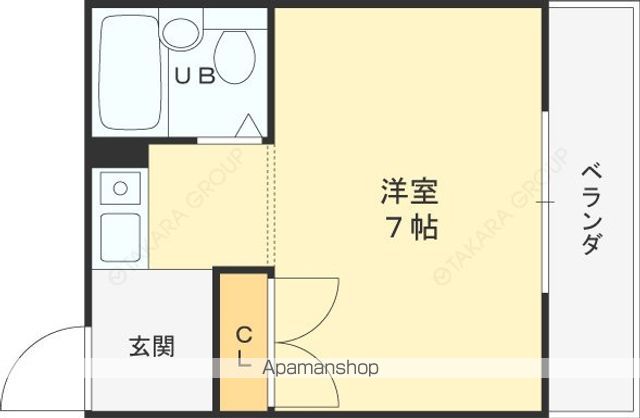 パラッツオニッセイの間取り写真