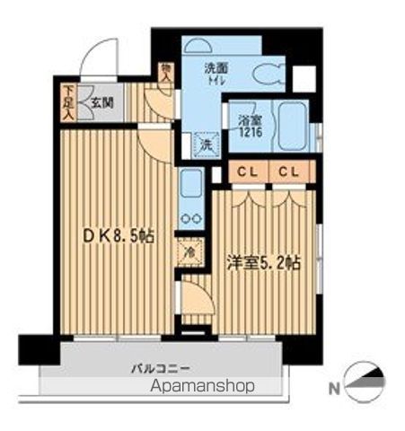 ラクラス田町の間取り写真