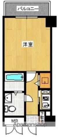 フローリッシュ大濠の間取り写真
