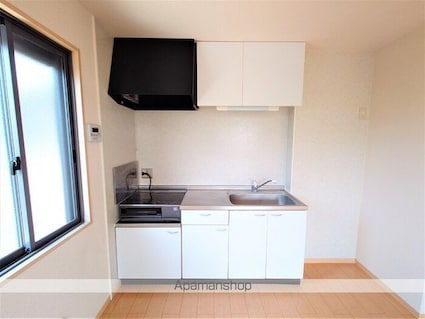 東京都昭島市田中町２丁目[2LDK/53.76m2]のキッチン