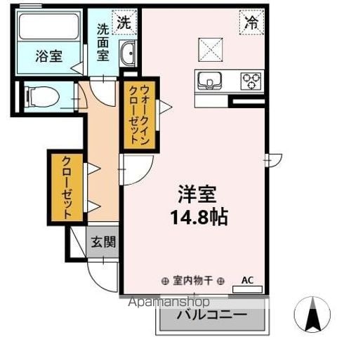 GRAZIA CASAIIの間取り写真