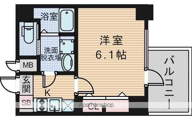 S−RESIDENCE新大阪RISHの間取り写真