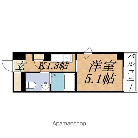 レジディア南1条の間取り写真