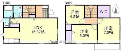 レモンガーデンⅡ　Ａ[3LDK/79.48m2]の間取図