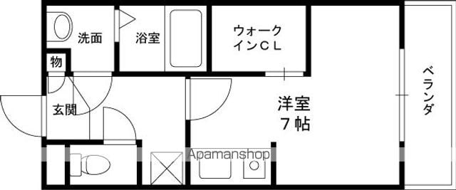 ルミネ甲東園の間取り写真