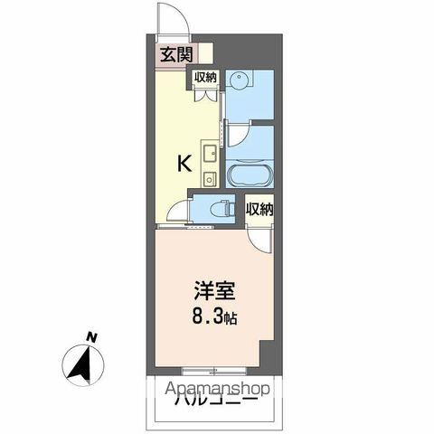 GOLD COURT楽々園の間取り写真