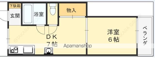 今津パークハイツの間取り写真