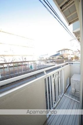 クリスタル[1R/23.08m2]のバルコニー
