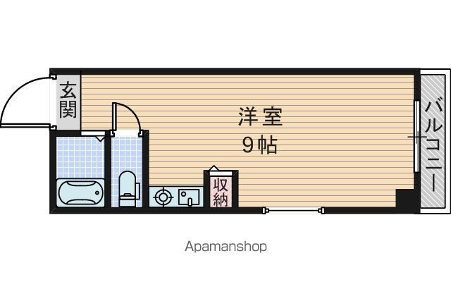 北沢江の木ビルの間取り写真