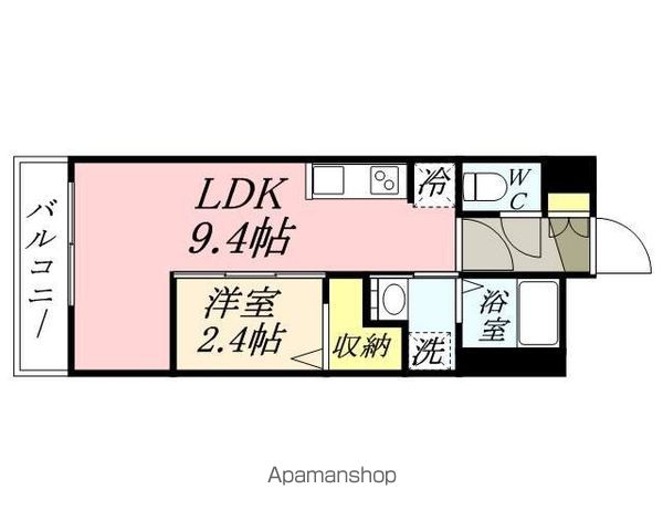 月光 岡山旭東町の間取り写真