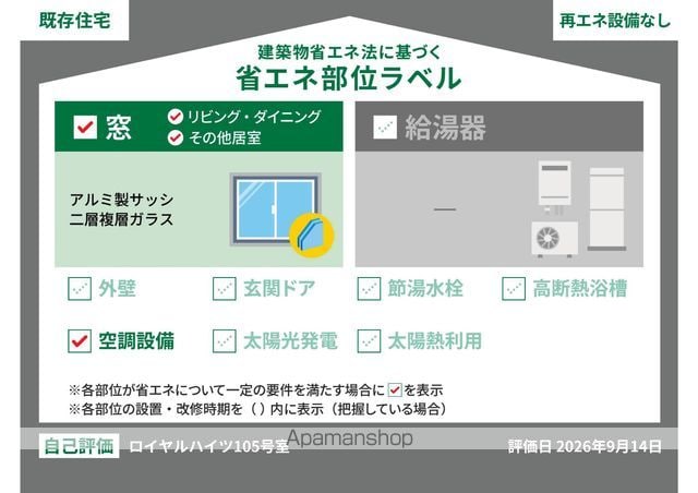 ロイヤルハイツの内装写真