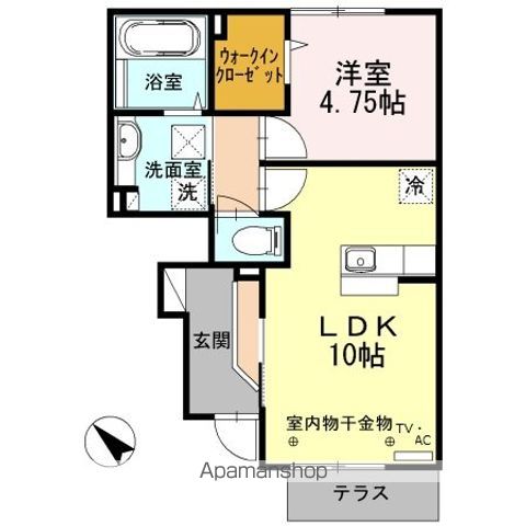 ガナールの間取り写真