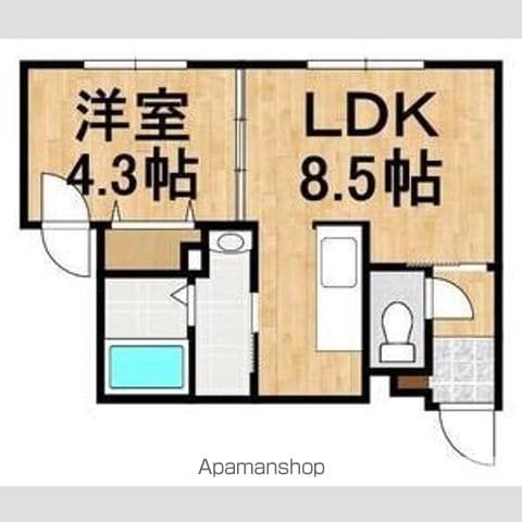 MARRIOTT共栄町の間取り写真