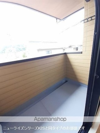 シェーネ　グランツ[2LDK/59.55m2]のバルコニー