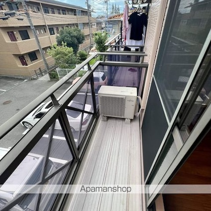 エルレーブＡ棟・Ｂ棟[2LDK/59.62m2]のバルコニー