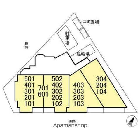 アビティ用賀 304 ｜ 東京都世田谷区玉川台１丁目3-7（賃貸マンション1LDK・3階・47.76㎡） その15