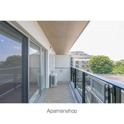 ルーウェ東大泉[1LDK/43.46m2]のバルコニー