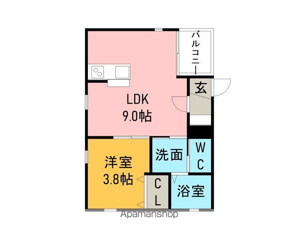VERDE東陽の間取り写真