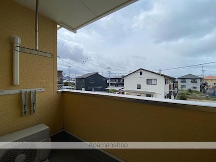 ピア六条[2LDK/56.78m2]のバルコニー