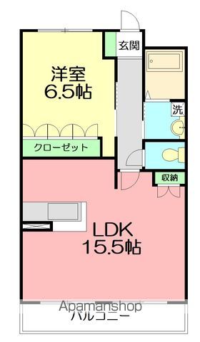 スカイヒルズの間取り写真