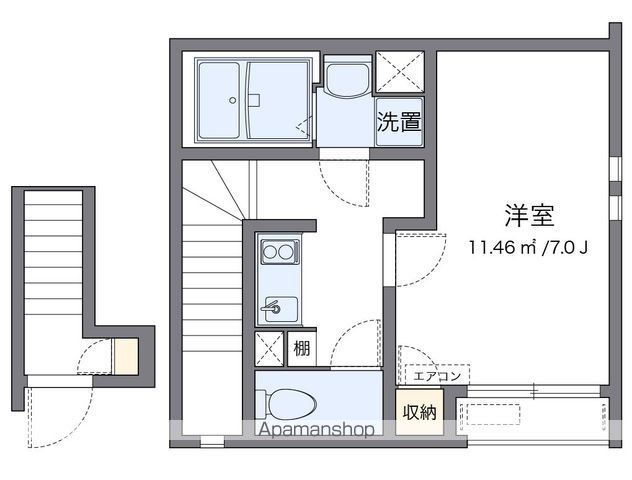 クレイノラ カンパネラの間取り写真