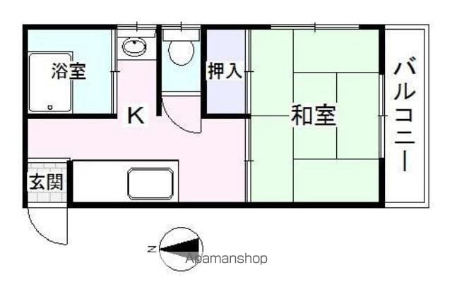 下荒田Nビルの間取り写真