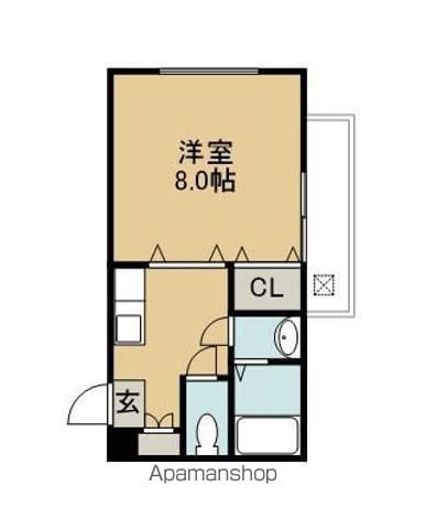 リバーシティ学園都市の間取り写真