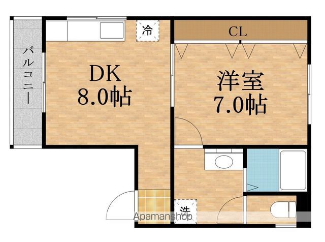 グランツ鴫野東の間取り写真