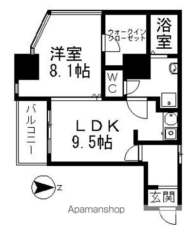 フラット大須の間取り写真