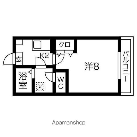 クレフラスト大曽根北A棟の間取り写真