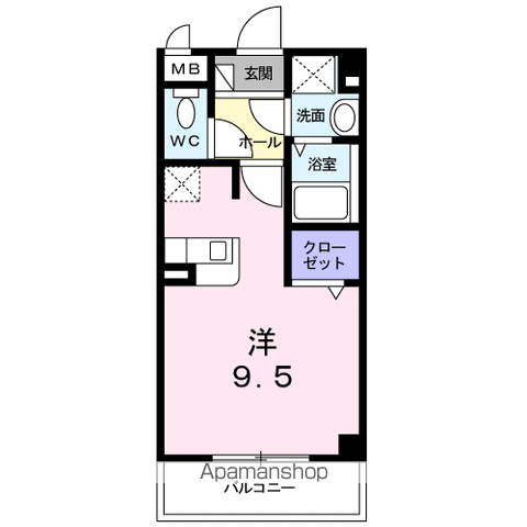 ジュネスO.C.Uの間取り写真