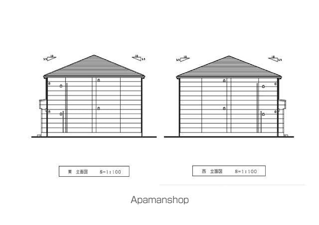 朝日町１丁目　アパートⅠ期工事 203 ｜ 東京都府中市朝日町１丁目22-4(仮)（賃貸アパート2LDK・2階・51.07㎡） その4