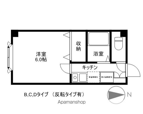 アパーテル南石堂の間取り写真