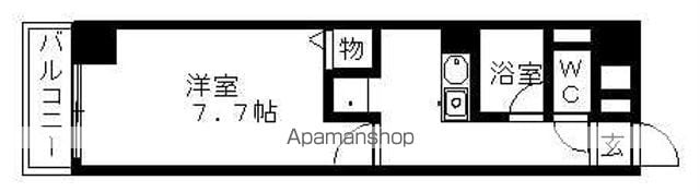 YHOスクエアの間取り写真