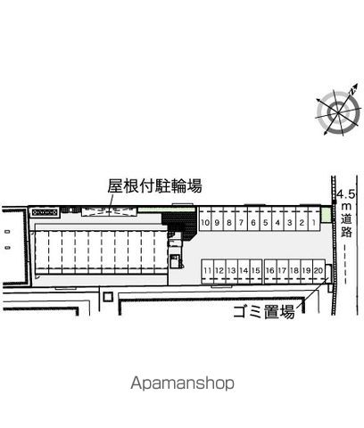 レオパレス空港通Ⅲ 102 ｜ 福岡県福岡市博多区豊２丁目2-23（賃貸マンション1K・1階・20.81㎡） その15