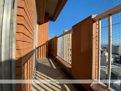 栗林ハイツ[2DK/36.33m2]のバルコニー