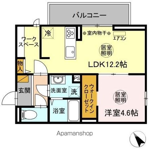 エーデルワイスの間取り写真