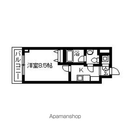 グランハイツ東中野[1K/26.82m2]の内装2