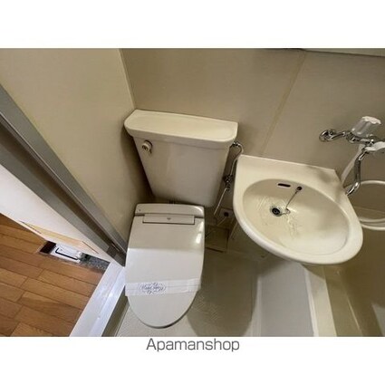 砧コーポ[1R/16.36m2]のトイレ